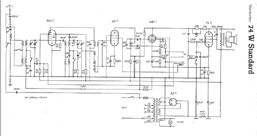 Superhet 74W ; Siemens & Halske, - (ID = 6689) Radio