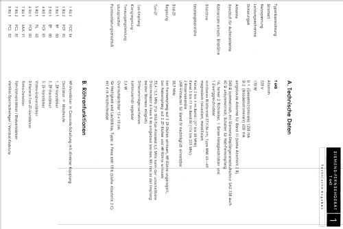 T643; Siemens & Halske, - (ID = 2100790) Television