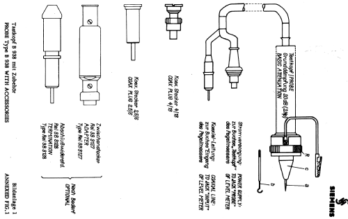 Tastkopf B938; Siemens & Halske, - (ID = 563691) Equipment