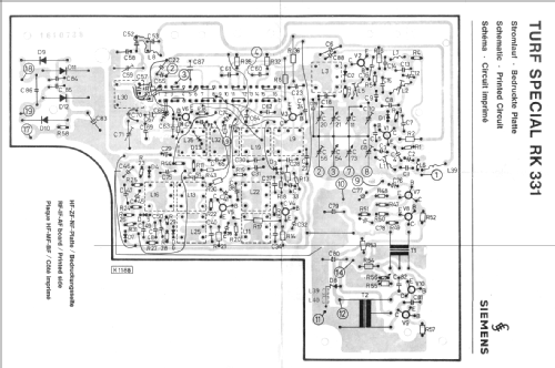TURF special RK331; Siemens & Halske, - (ID = 66135) Radio
