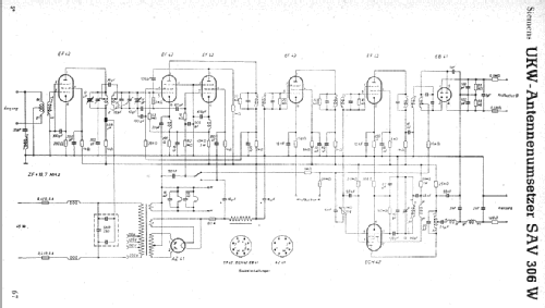 UKW-Antennenumsetzer SAV306W; Siemens & Halske, - (ID = 6795) Commercial TRX