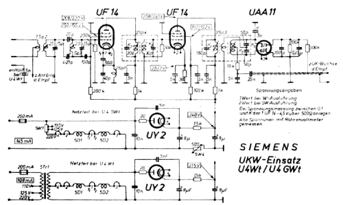 UKW-Einsatz U4GWt; Siemens & Halske, - (ID = 1672802) Adapter