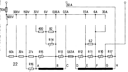 V-Aeff-Multizet M527-A4; Siemens & Halske, - (ID = 954523) Equipment