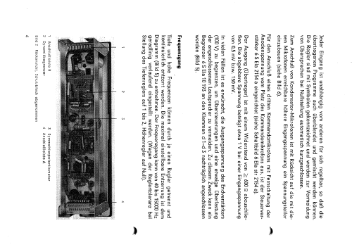 Vorverstärker 6SEla2154; Siemens & Halske, - (ID = 2309115) Ampl/Mixer