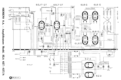 ELA-627A; Siemens Italia; (ID = 979805) Ampl/Mixer