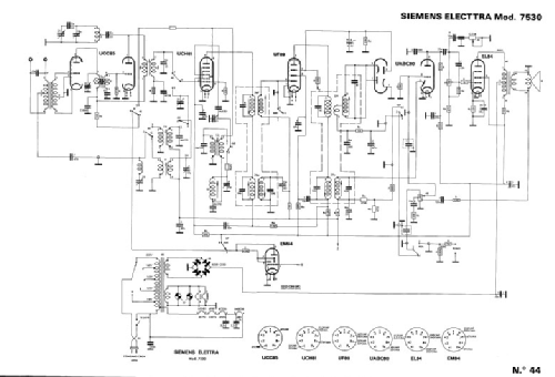 RF7530; Siemens Italia; (ID = 1003816) Radio