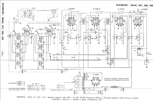 S548; Siemens Italia; (ID = 261978) Radio