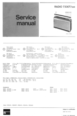 7330T /00R; Siera; Belgien (ID = 3015760) Radio