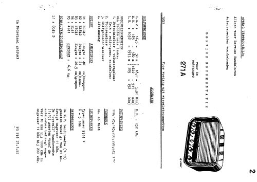 S271A-60; Siera; Belgien (ID = 424430) Radio