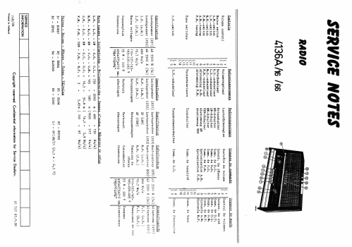 SA4136A /01 /16 /66; Siera; Belgien (ID = 2391490) Radio