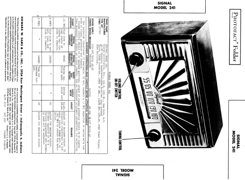 241 ; Signal Electronics, (ID = 946676) Radio