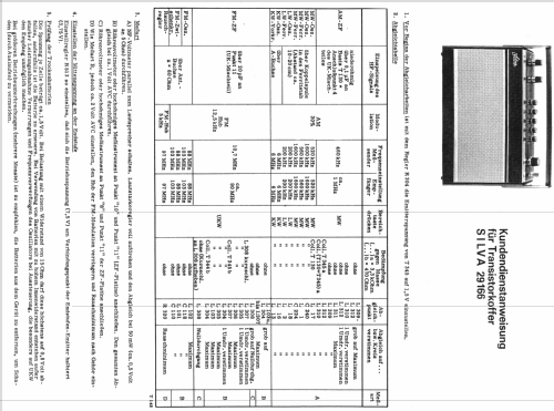 Transistorkoffer 29166; Silva Tonmöbel, (ID = 912254) Radio