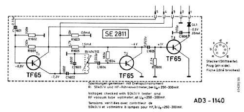 UKW-Stereo-Adapter SE2807, SE2808 + SE2811; Silva Tonmöbel, (ID = 1847245) mod-past25