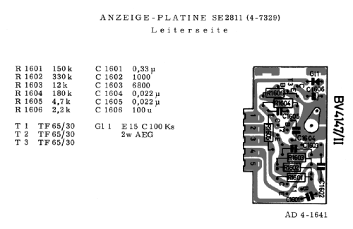 UKW-Stereo-Adapter SE2807, SE2808 + SE2811; Silva Tonmöbel, (ID = 1847246) mod-past25