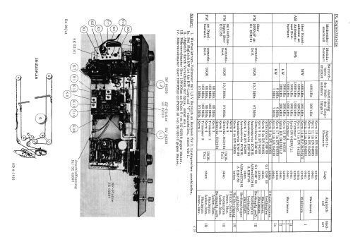 Rundfunk-Stereo-Chassis 26506; Silva Tonmöbel, (ID = 2001356) Radio