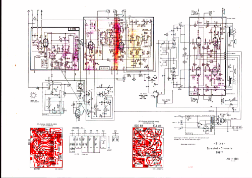 Stereo-Musiktruhe Ch= 29617; Silva Tonmöbel, (ID = 2586236) Radio