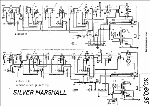 95 ; Silver - Marshall; (ID = 21498) Radio