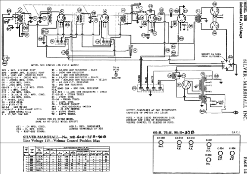 95 B ; Silver - Marshall; (ID = 609858) Radio