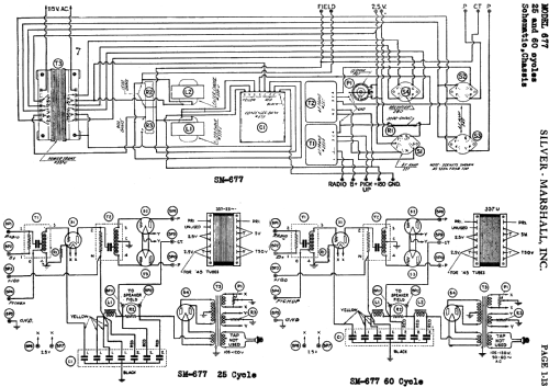 SM-677 ; Silver - Marshall; (ID = 609890) Ampl/Mixer