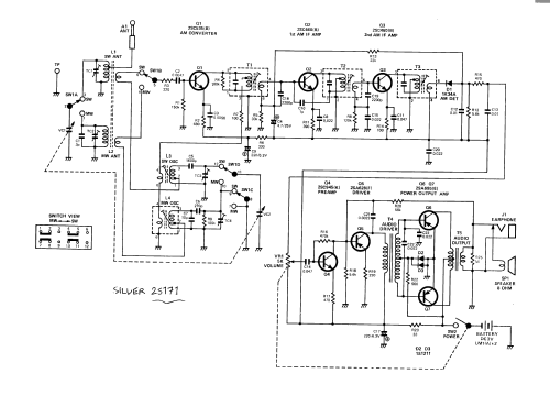 Solid State 2 Band 2S-171; Silver Brand - Shin- (ID = 1598076) Radio