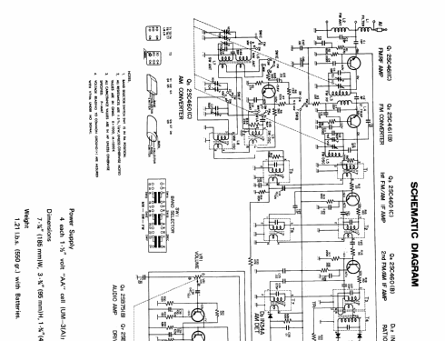 Solid State 3 Band 3F188; Silver Brand - Shin- (ID = 1922501) Radio