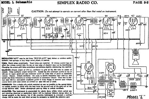 L ; Simplex Radio Co.; (ID = 585746) Radio