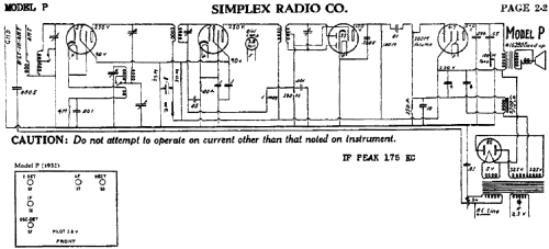 P ; Simplex Radio Co.; (ID = 584936) Radio