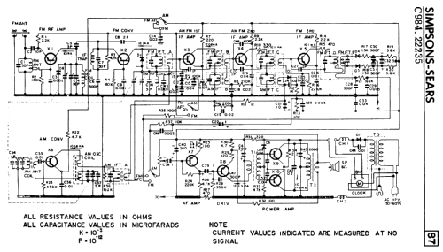 10911 Ch= C984.22235; Simpsons Sears Ltd.; (ID = 2575340) Radio