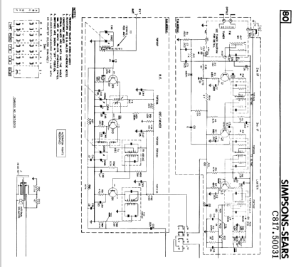 18610 Ch= C817.50031; Simpsons Sears Ltd.; (ID = 2574798) Radio