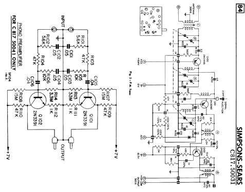 18610 Ch= C817.50031; Simpsons Sears Ltd.; (ID = 2574802) Radio