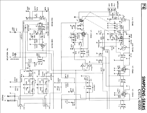 18700 Ch= C817.40200; Simpsons Sears Ltd.; (ID = 2574581) Radio