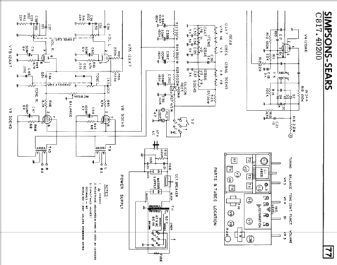 18700 Ch= C817.40200; Simpsons Sears Ltd.; (ID = 2574582) Radio