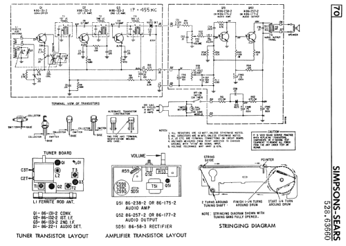 7041 Ch= 528.63660; Simpsons Sears Ltd.; (ID = 2573797) Radio