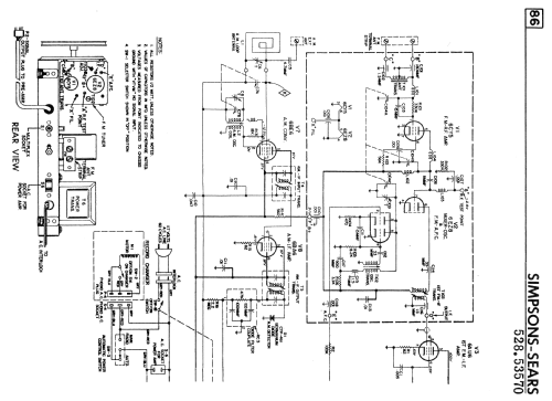 AM/FM Tuner Chassis Ch= 528.53570; Simpsons Sears Ltd.; (ID = 2310108) Radio