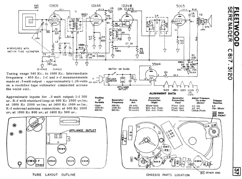 Serenader 312 Ch= C817.3120; Simpsons Sears Ltd.; (ID = 2782402) Radio