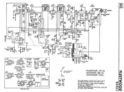 Serenader 5101 Ch= 9ASC1; Simpsons Sears Ltd.; (ID = 2330755) Radio