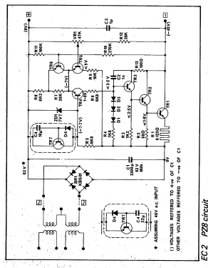 Stabilized Power Supply PZ8; Sinclair Radionics (ID = 2797891) Strom-V
