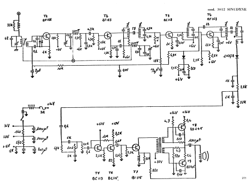 Autoradio 3012; Sinudyne, Societá (ID = 2931825) Car Radio