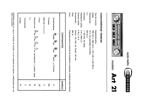 ART 21; Skreibson; Barcelona (ID = 2103466) Car Radio