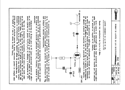 AU-18; Skreibson; Barcelona (ID = 1013081) Car Radio