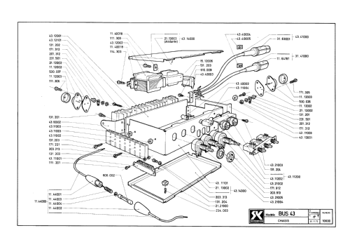 Bus 43; Skreibson; Barcelona (ID = 2107963) Ampl/Mixer