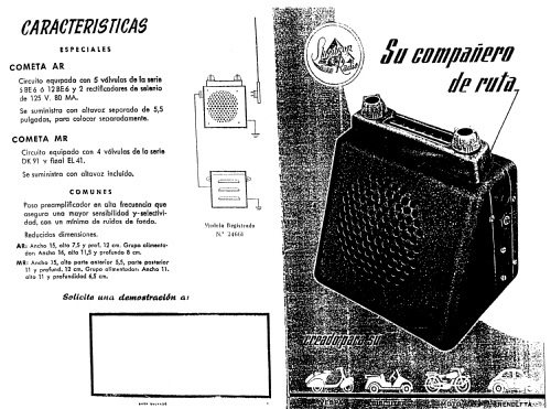 Cometa MR; Skreibson; Barcelona (ID = 1375729) Car Radio