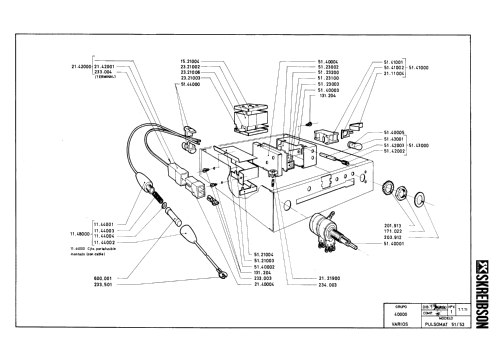 Pulsomat 52; Skreibson; Barcelona (ID = 2107940) Car Radio