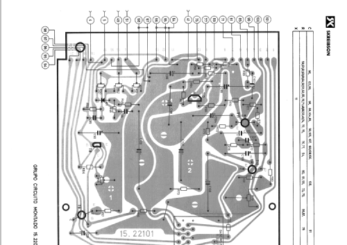 Sidermat 15; Skreibson; Barcelona (ID = 2102778) Car Radio