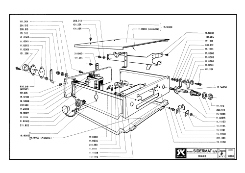 Sidermat 15; Skreibson; Barcelona (ID = 2102784) Car Radio