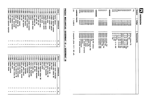 Sidermat 15; Skreibson; Barcelona (ID = 2102791) Car Radio