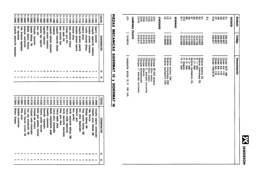 Sidermat 16; Skreibson; Barcelona (ID = 2106253) Car Radio