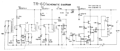 TR-601; Skyton brand of (ID = 2254125) Radio