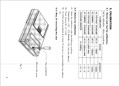 Digital Multimeter ME-521; Soar Corporation; (ID = 2635855) Equipment