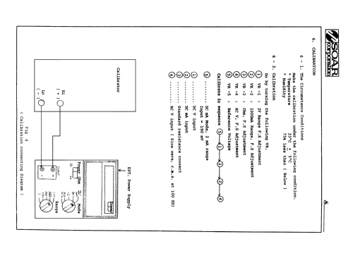 Digital Multimeter ME-521DX; Soar Corporation; (ID = 2636712) Equipment